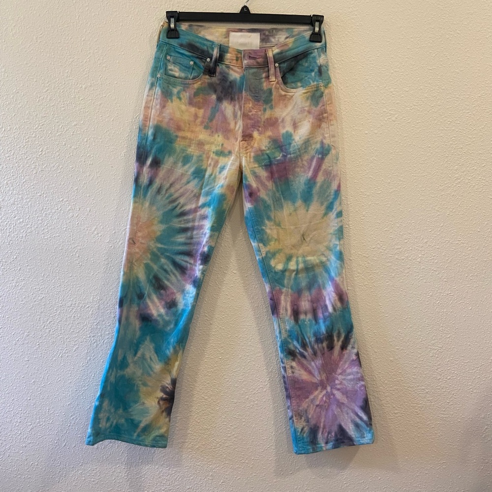 MOTHER tyedye jeans